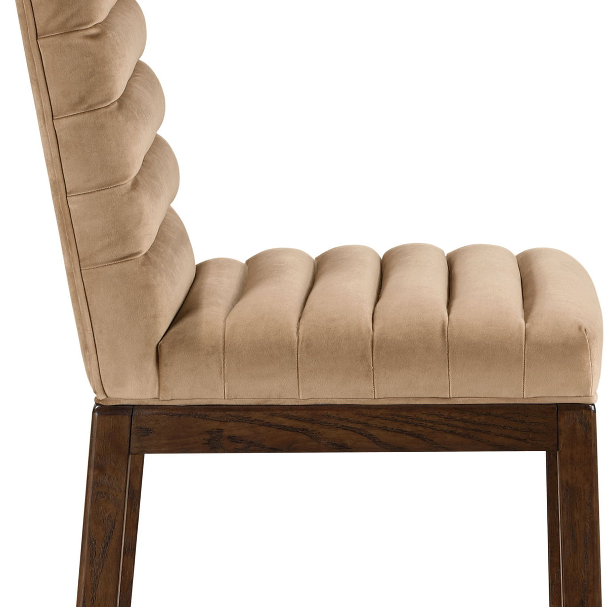Evelyn - Dining Chair With Brown Legs