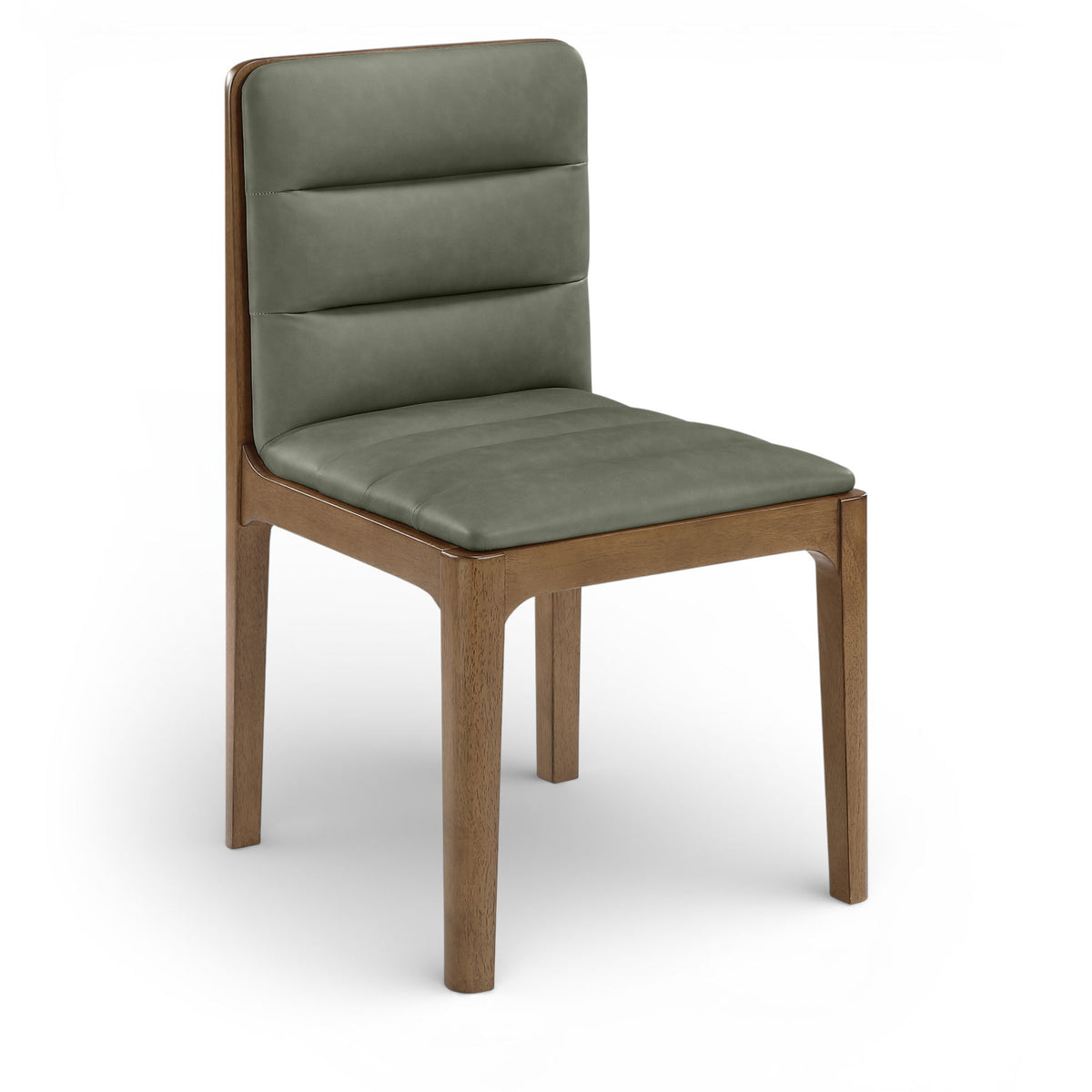 Ellis - Vegan Leather Upholstered Dining Chair (Set of 2) - Brown Base