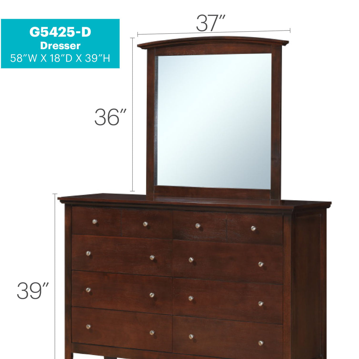 Elegant Casual Dresser For Any Room