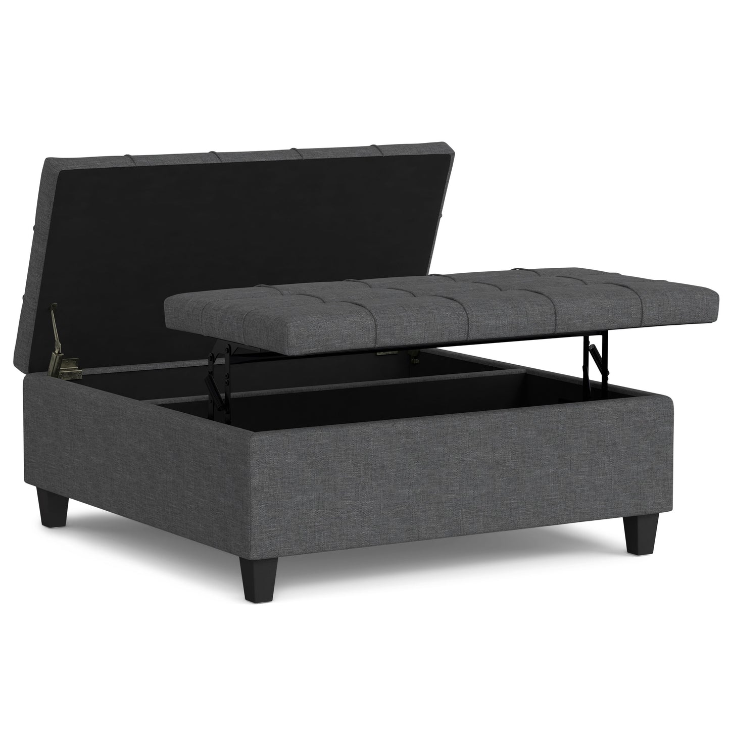 Harrison - Upholstered Coffee Table Storage Ottoman