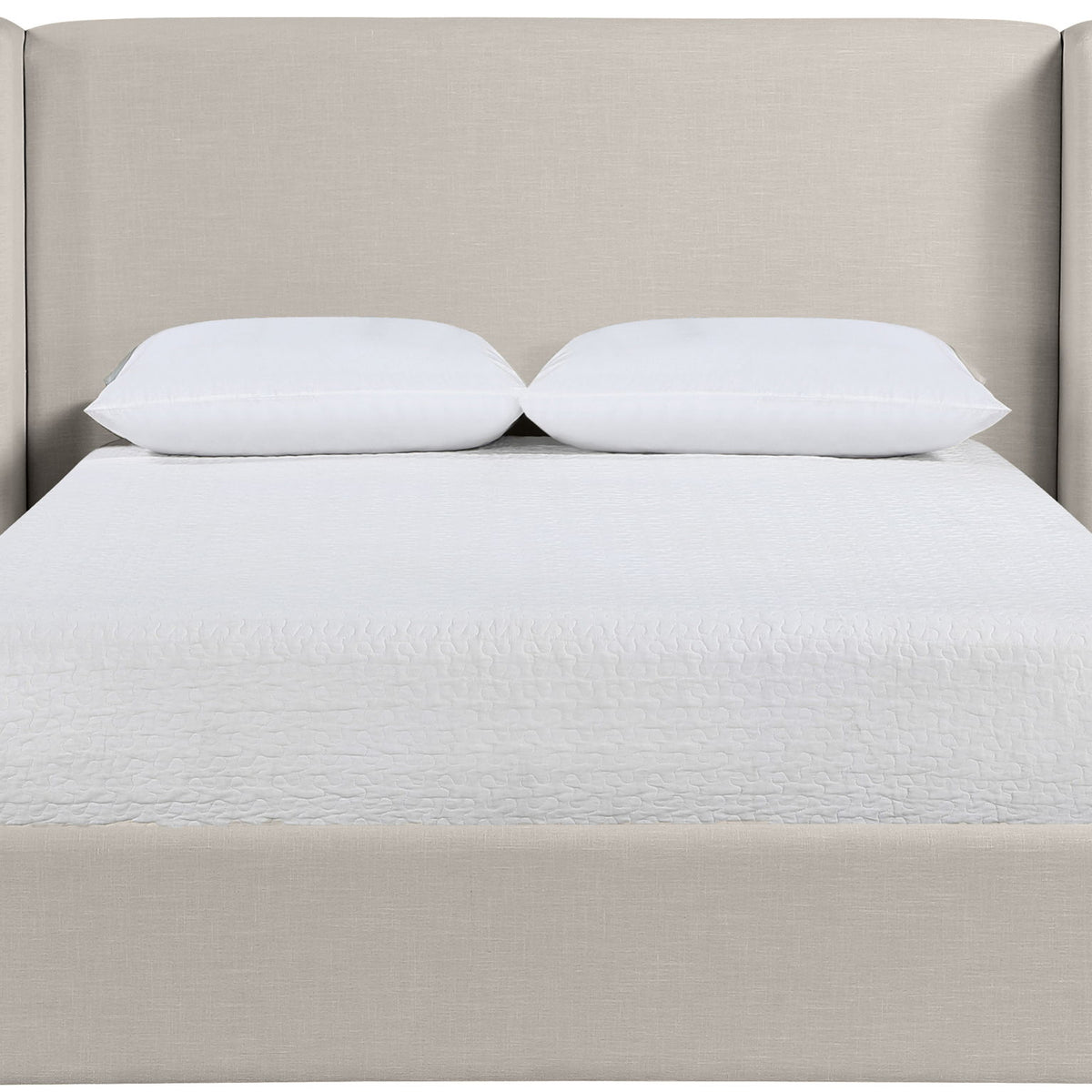 Kendall - Linen Textured Fabric Upholstered Bed