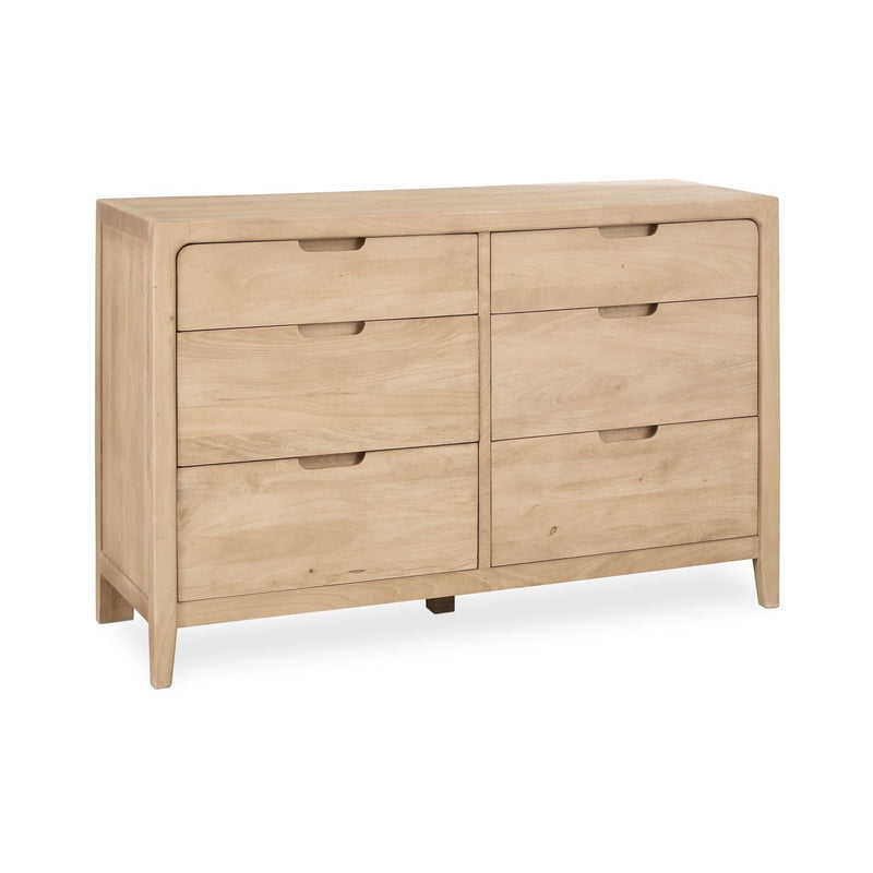Laguna - 6 Drawer Dresser - Natural