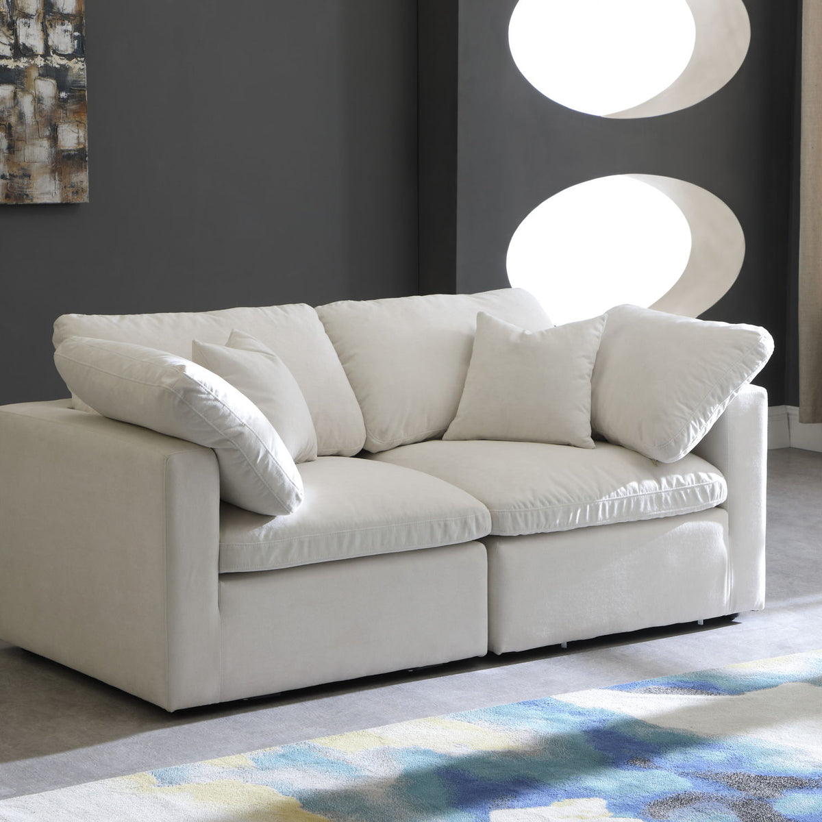 Plush - Modular 2 Seat Sofa