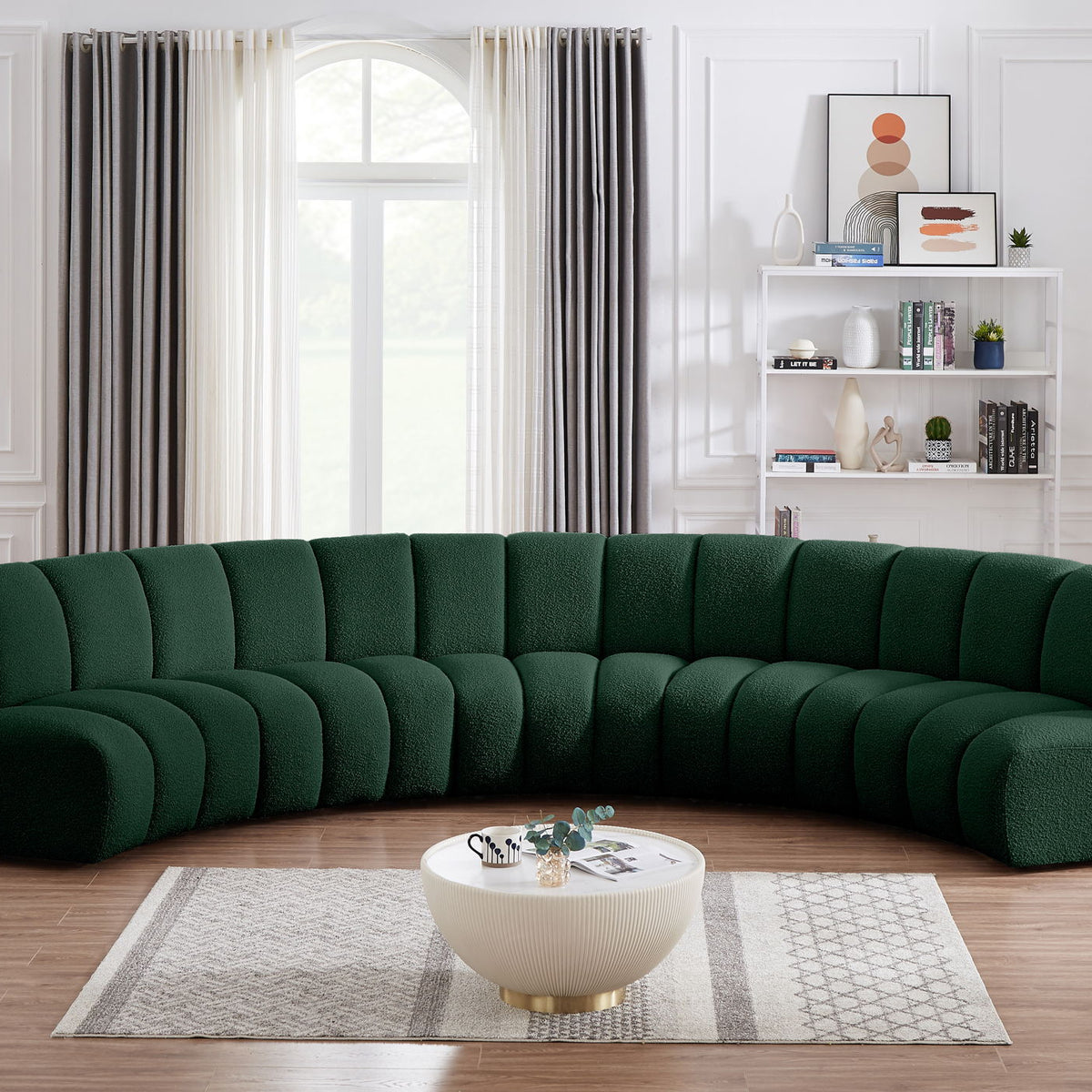 Infinity - 5 Piece Boucle Modular Sectional