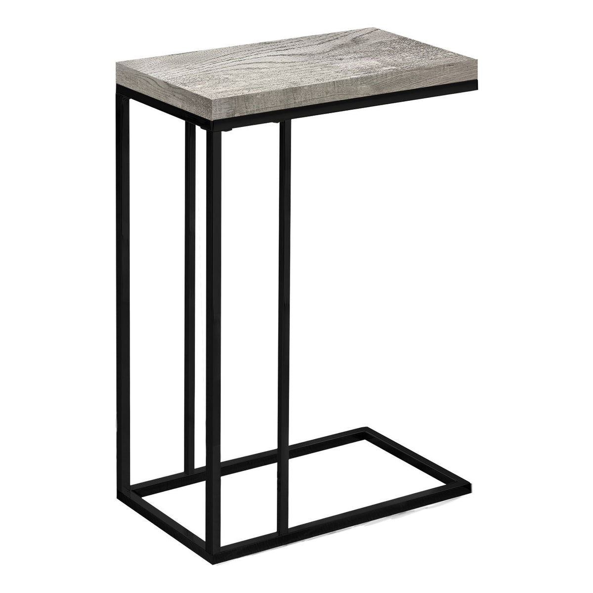 C-Shaped Accent Table For Living Room