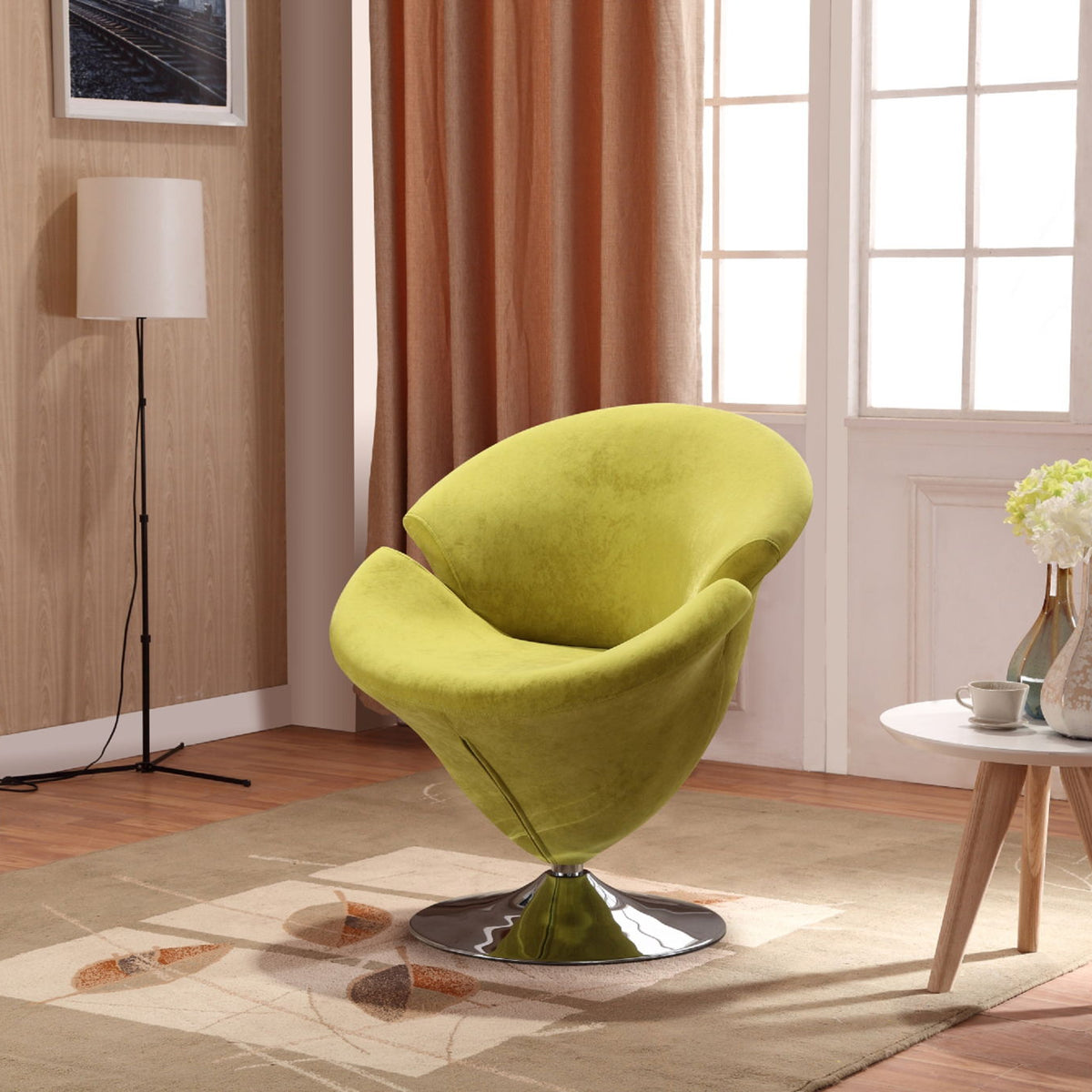 Manhattan Tulip - Swivel Lounge Chair