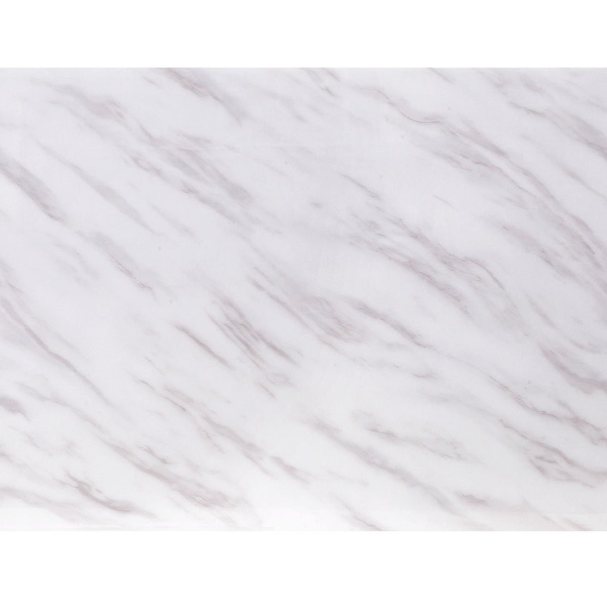 Zander - Printed Faux Marble Top & Mirrored Table - Marble