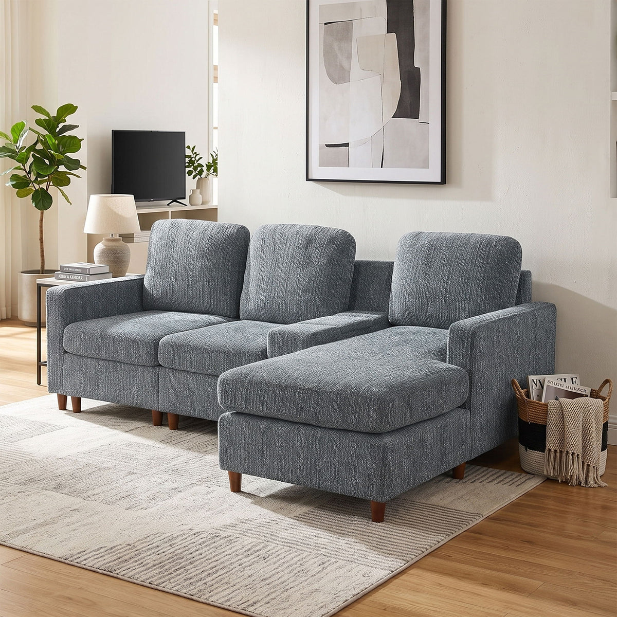 L - Sectional Sofa With Reversible Chaise