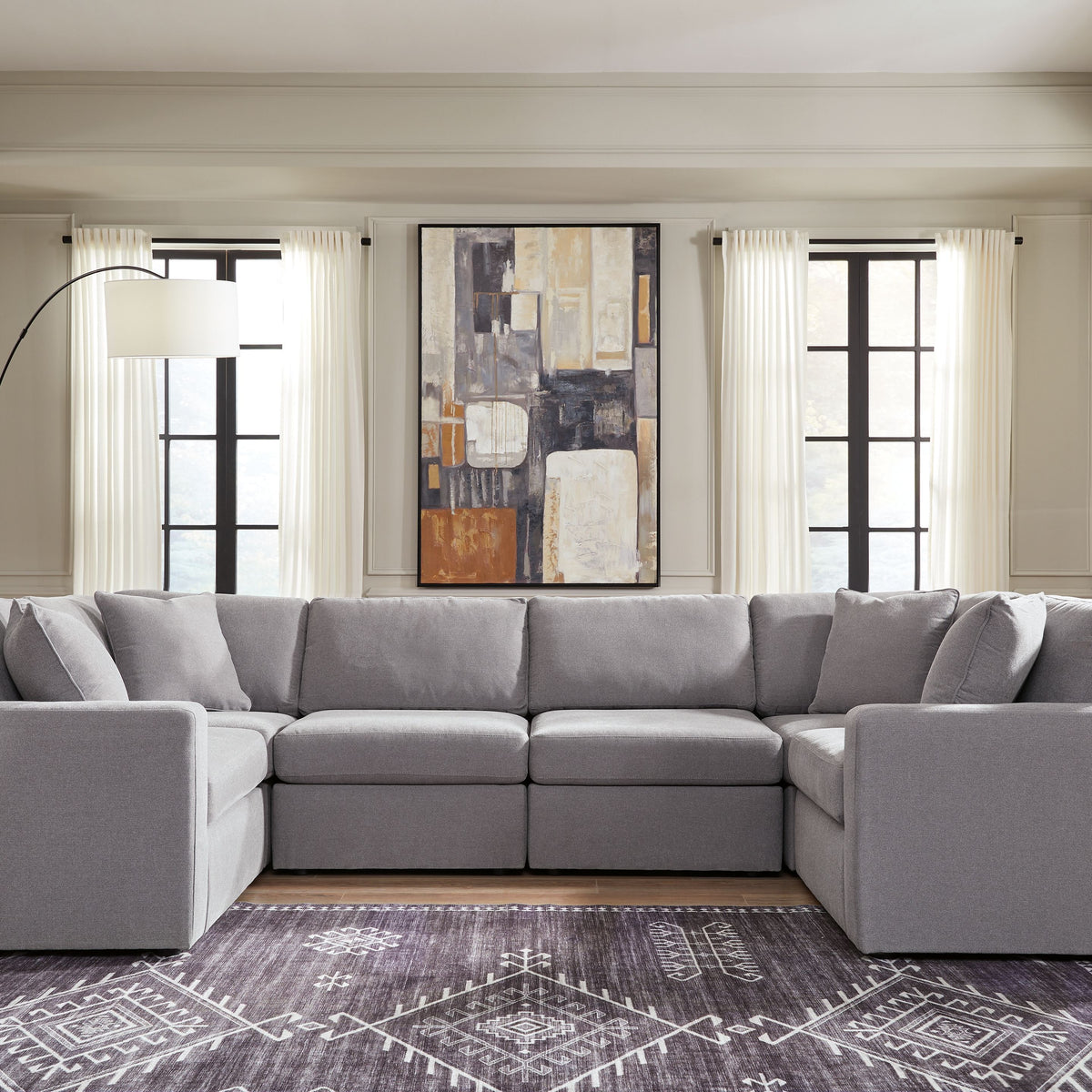 Modmax - Granite - Sectional