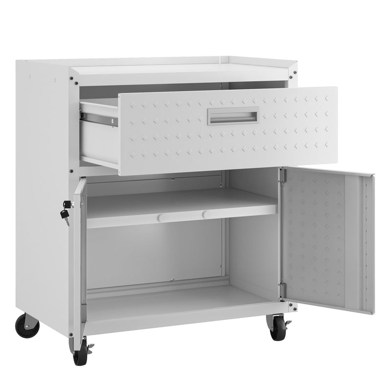 Manhattan Fortress - Rolling Garage Cabinet