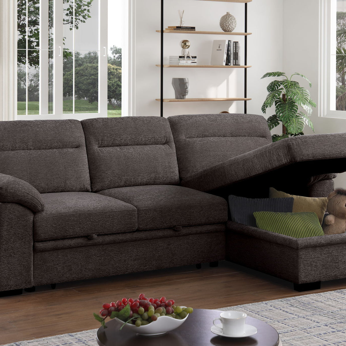 Kipling II - 92.5" Sleeper Sectional Sofa