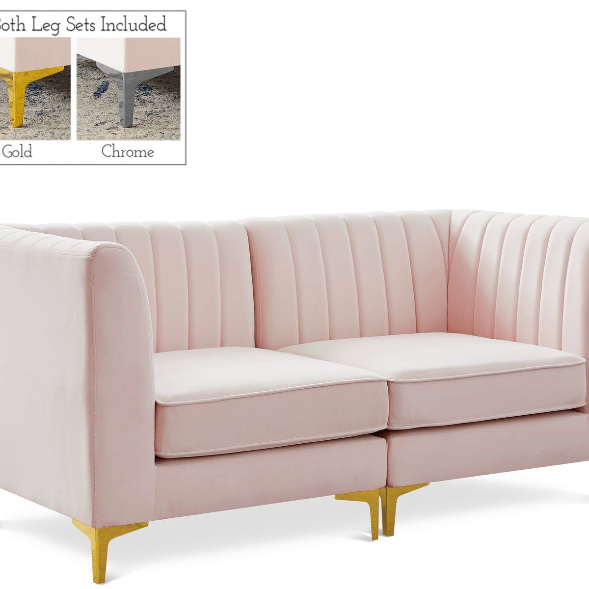 Alina - 2 Piece Modular Sectional