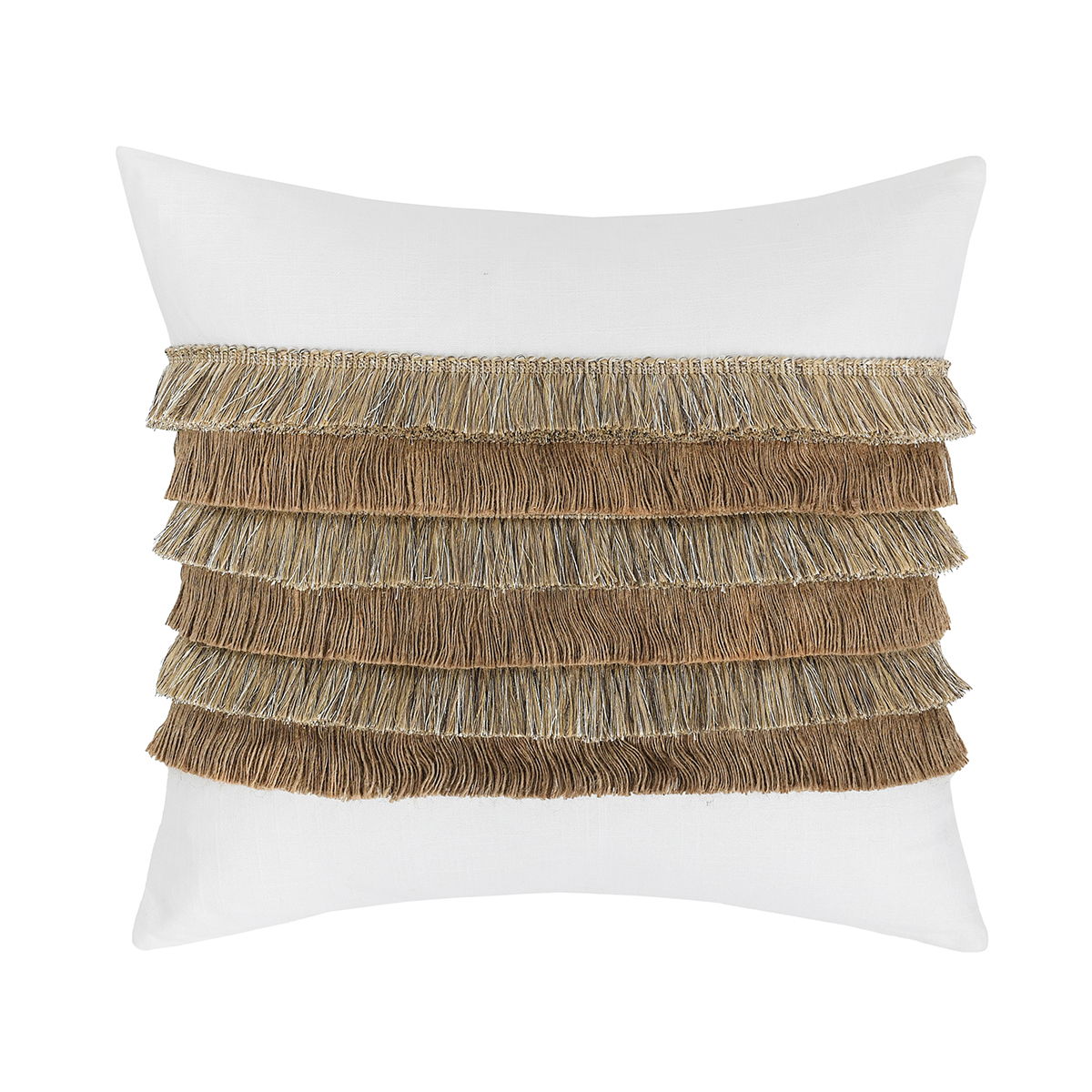 Radiant Oasis - Safi Pillow 22' x 22'- Ivory/Natural