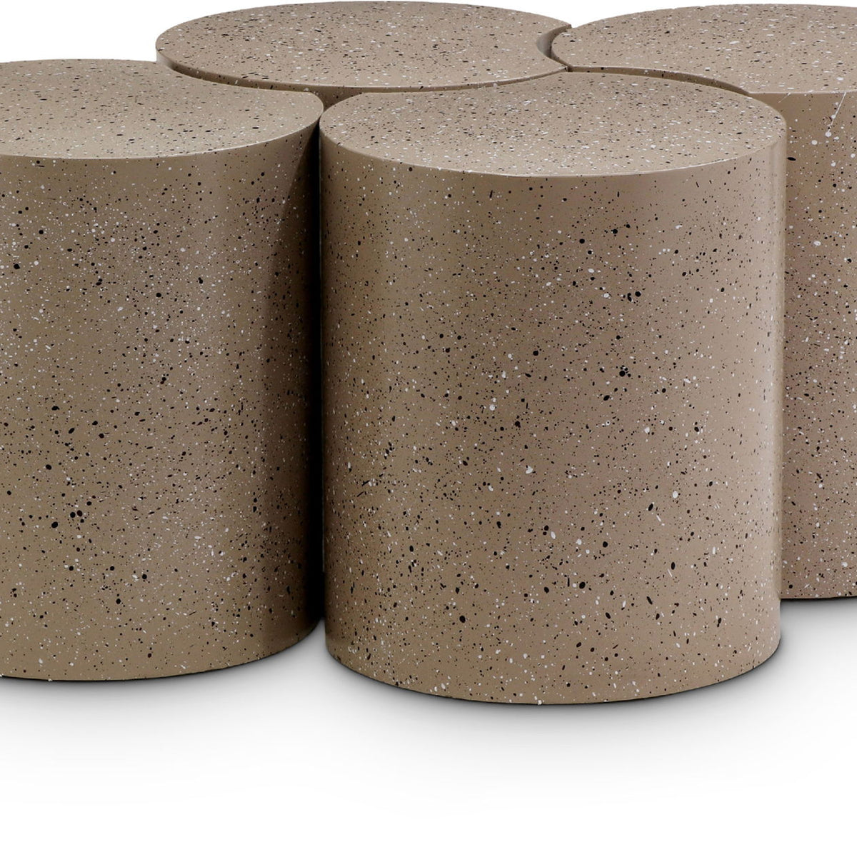 Dimple - 4 Piece Modular Coffee Table - Terazzo Finish