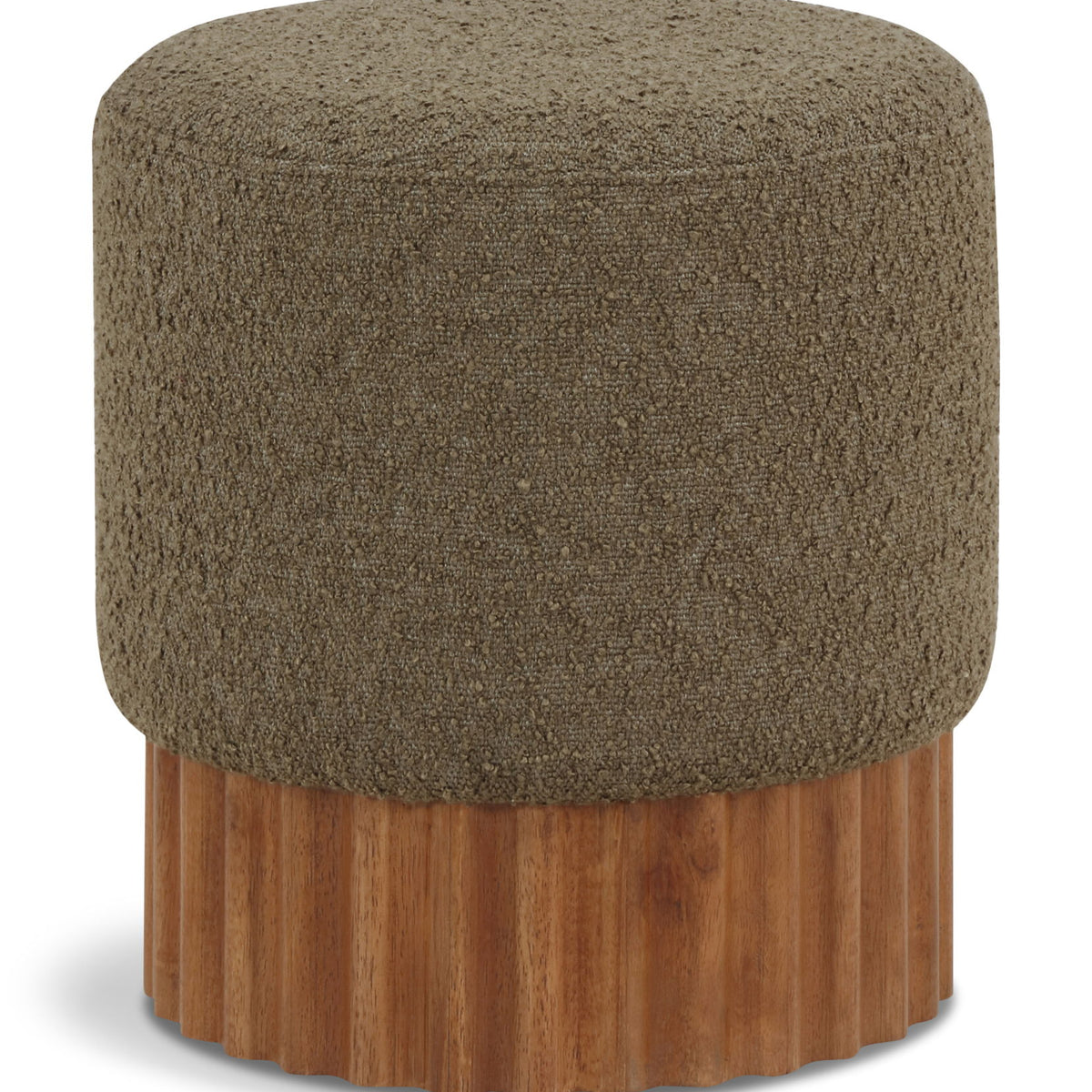 Veranda - Ottoman / Stool With Brown Base