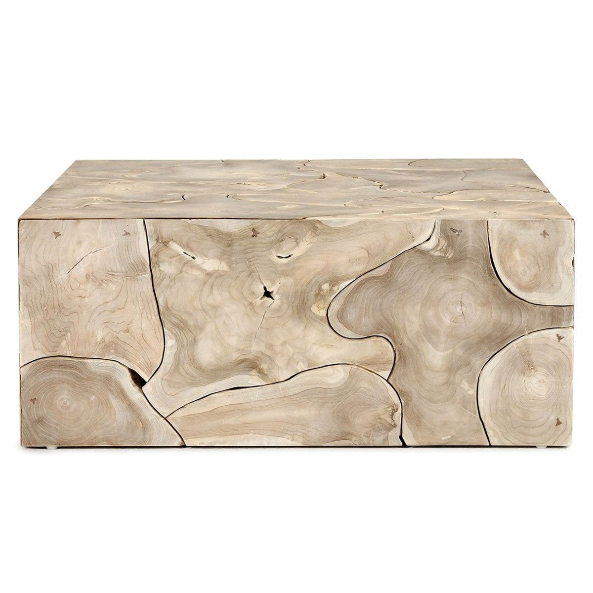Sorrento - Square Coffee Table - Bleached