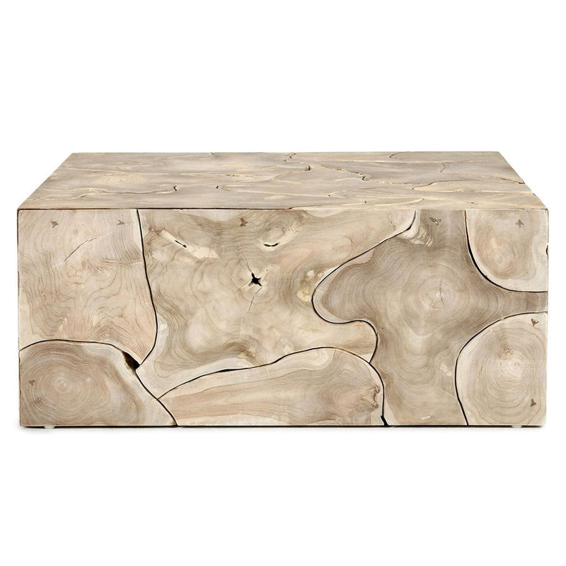 Sorrento - Square Coffee Table - Bleached