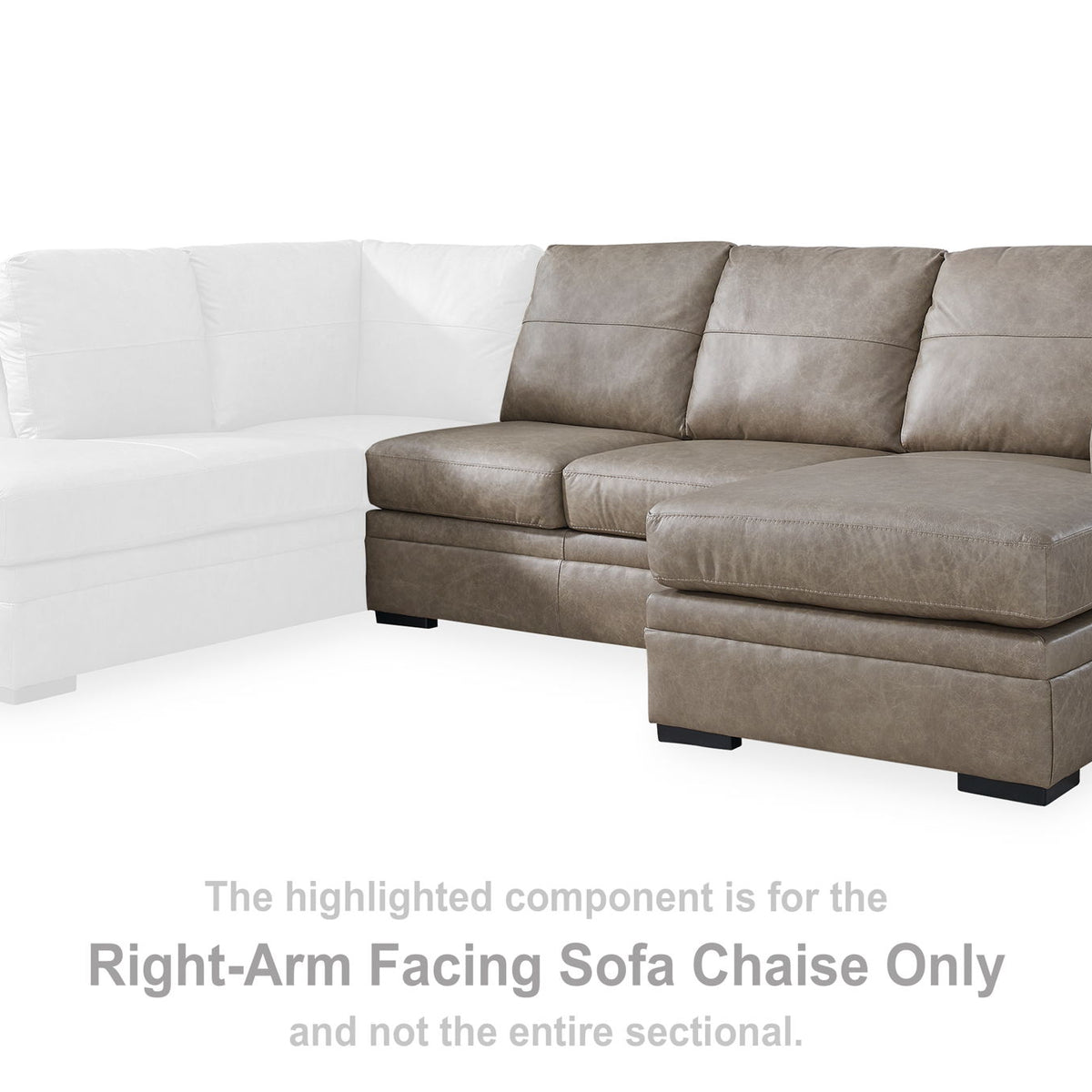 Amuleto - Raf Sofa Chaise - Desert