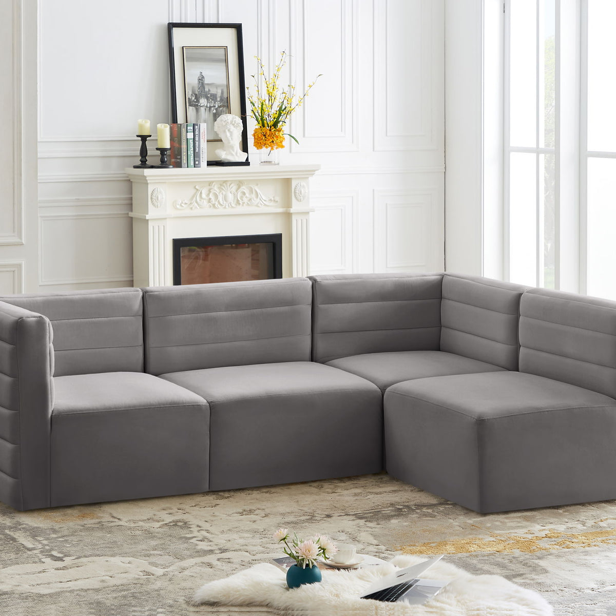 Quincy - 4 Piece Modular Sectional