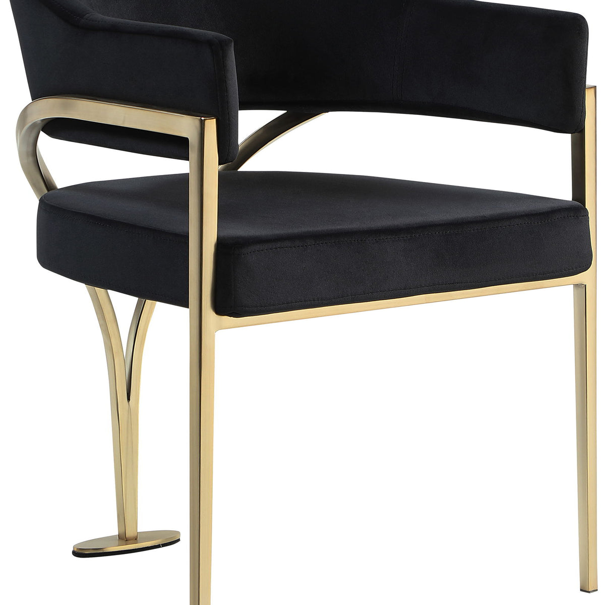 Madelyn - Dining Chair (Set of 2) - Brushed Brass