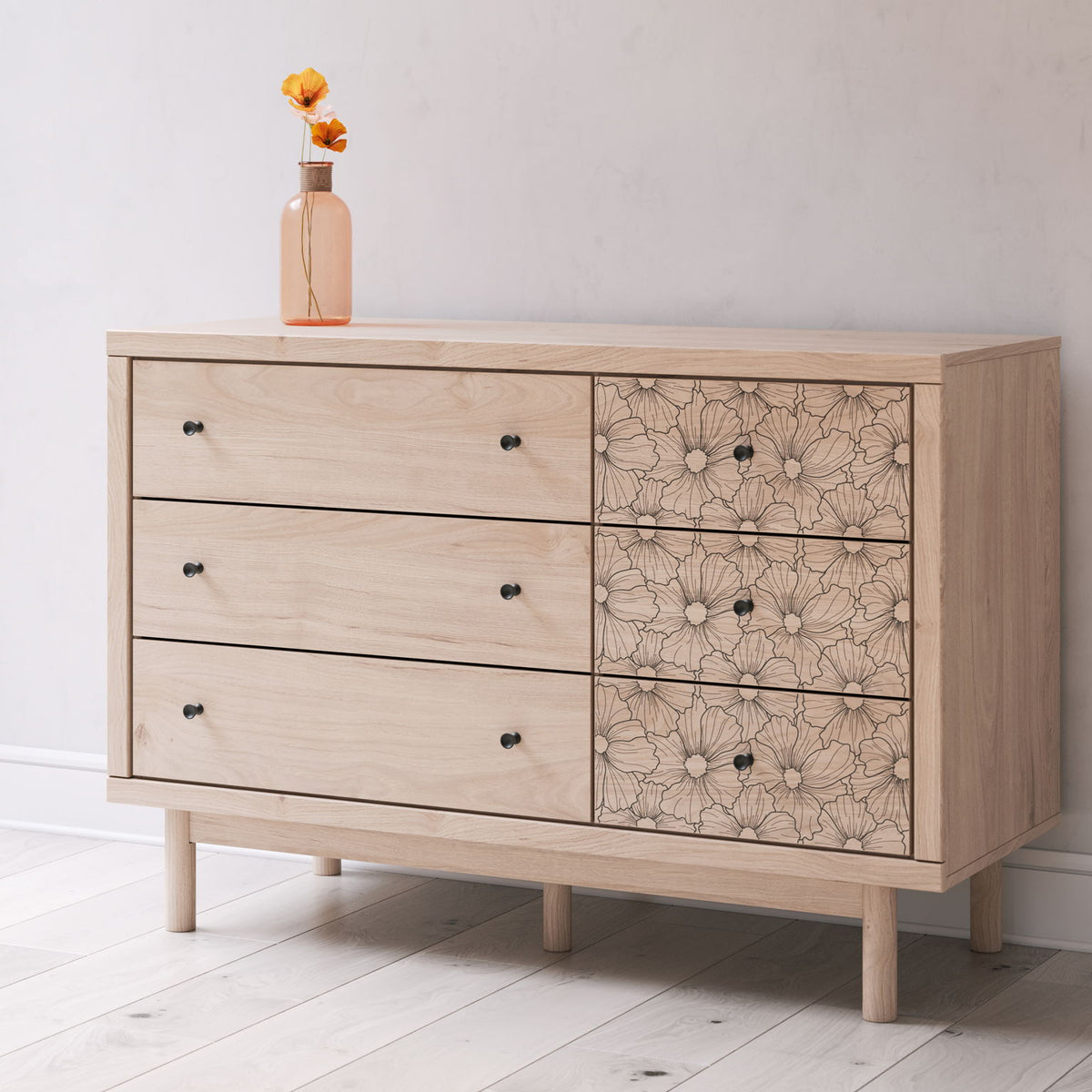 Arloster - Six Drawer Dresser