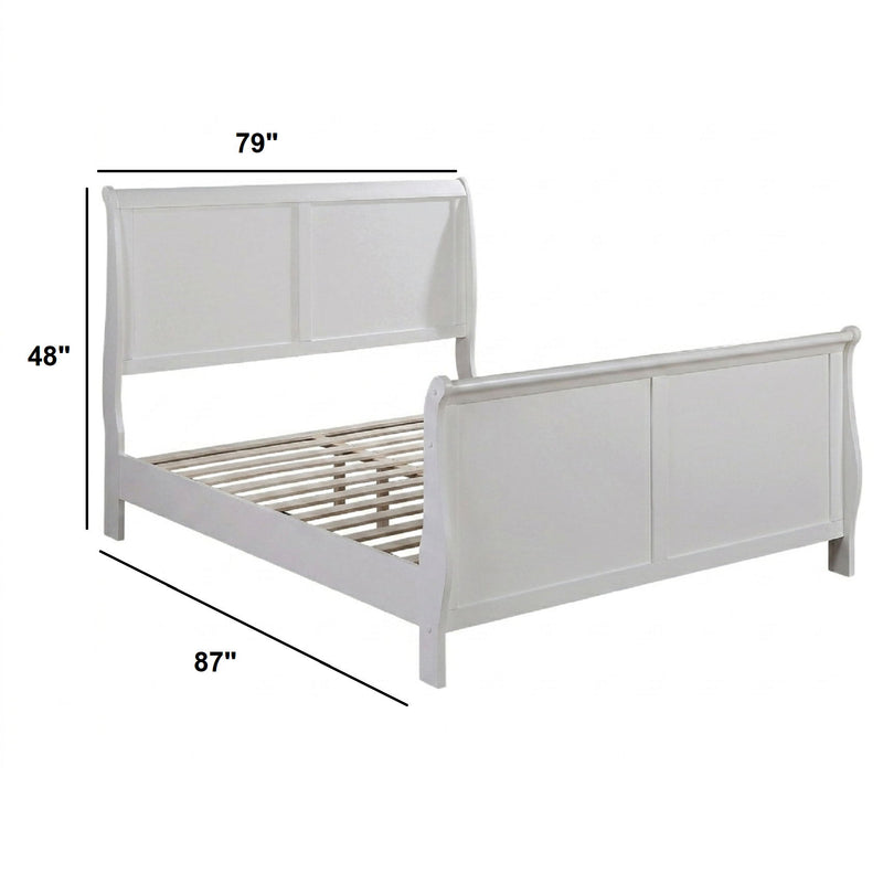 Sleigh Design Bed