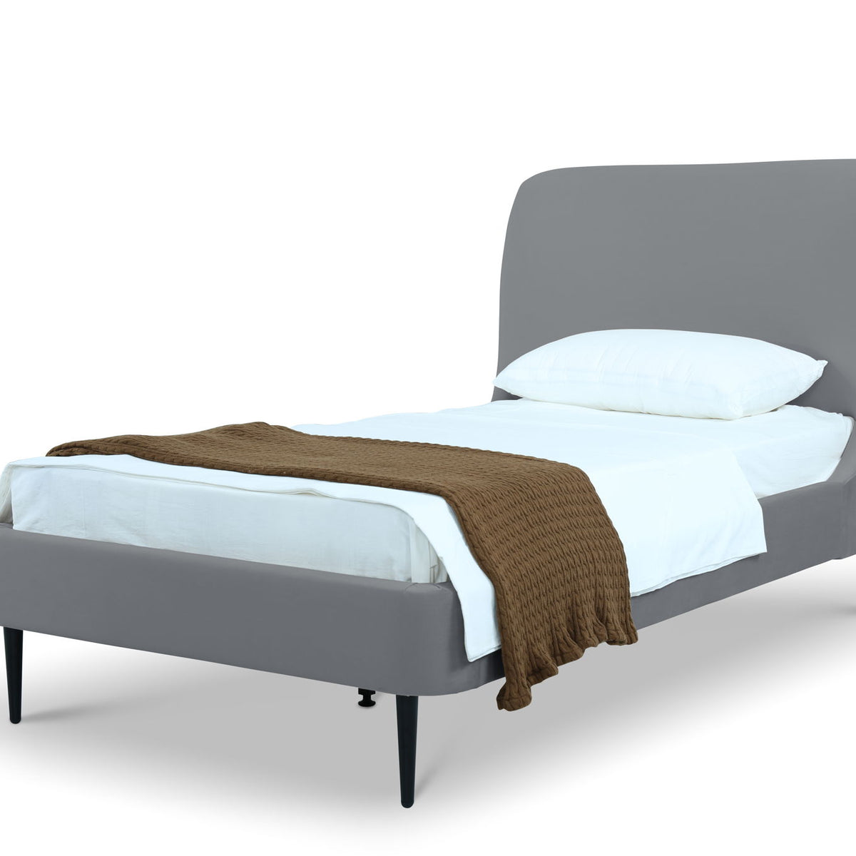 Manhattan Heather - Bed With Black Legs