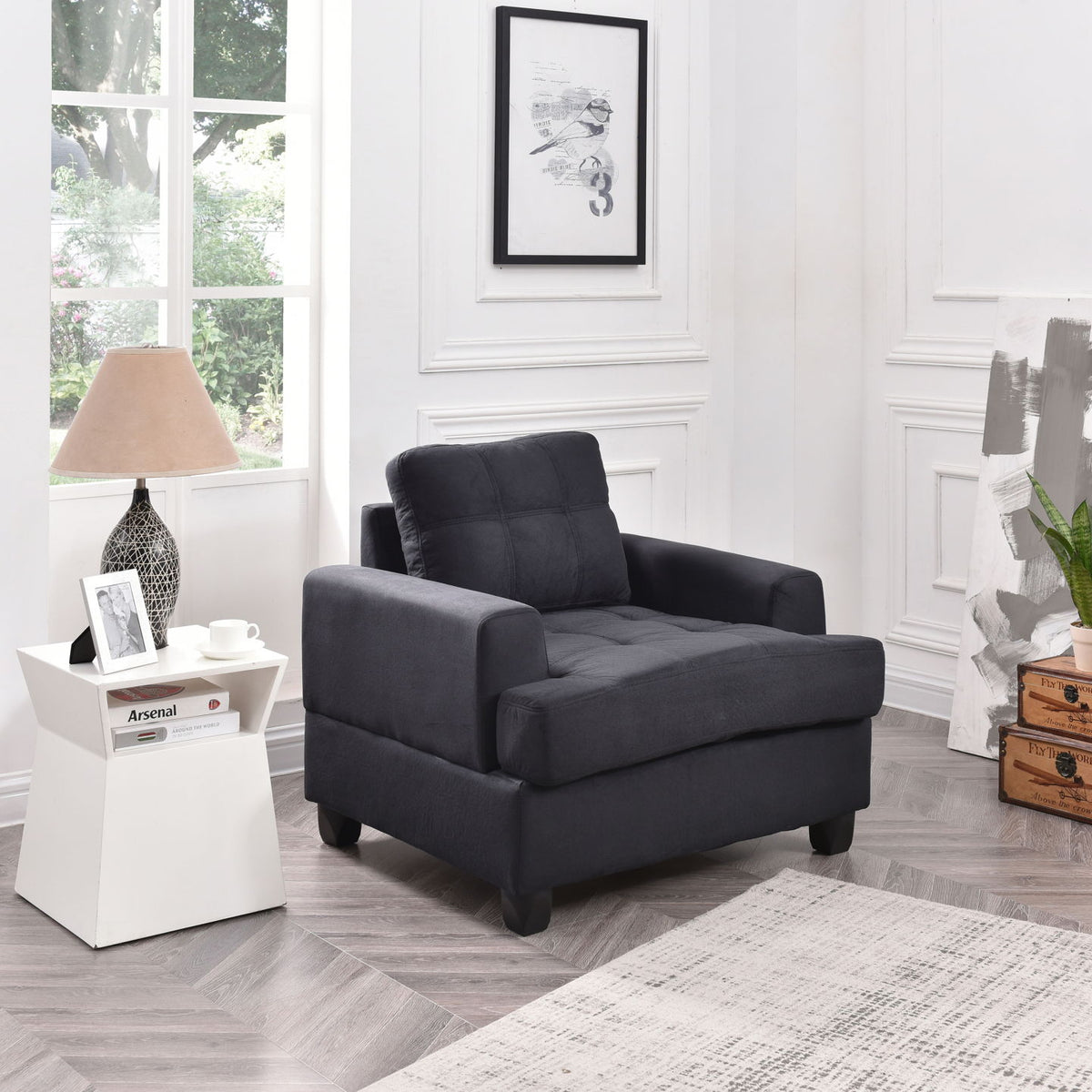 Transitional Design Armchair