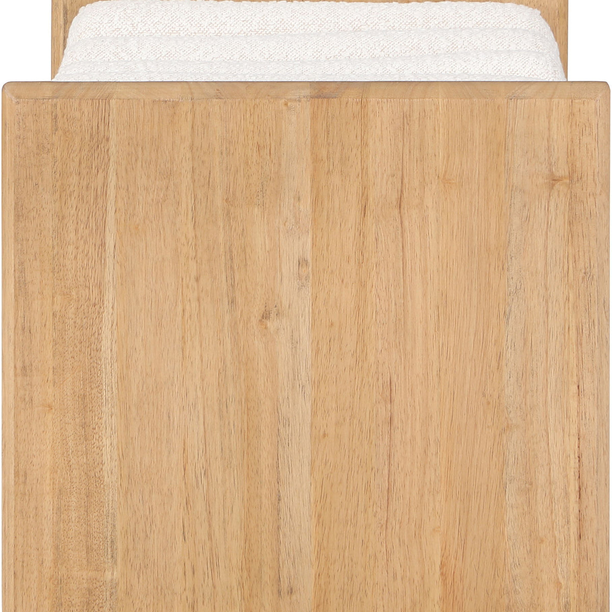 Waverly - Bench With Natural Frame