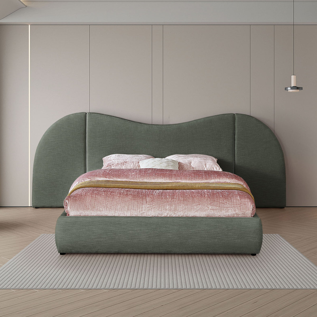 Everest - Linen Fabric Bed