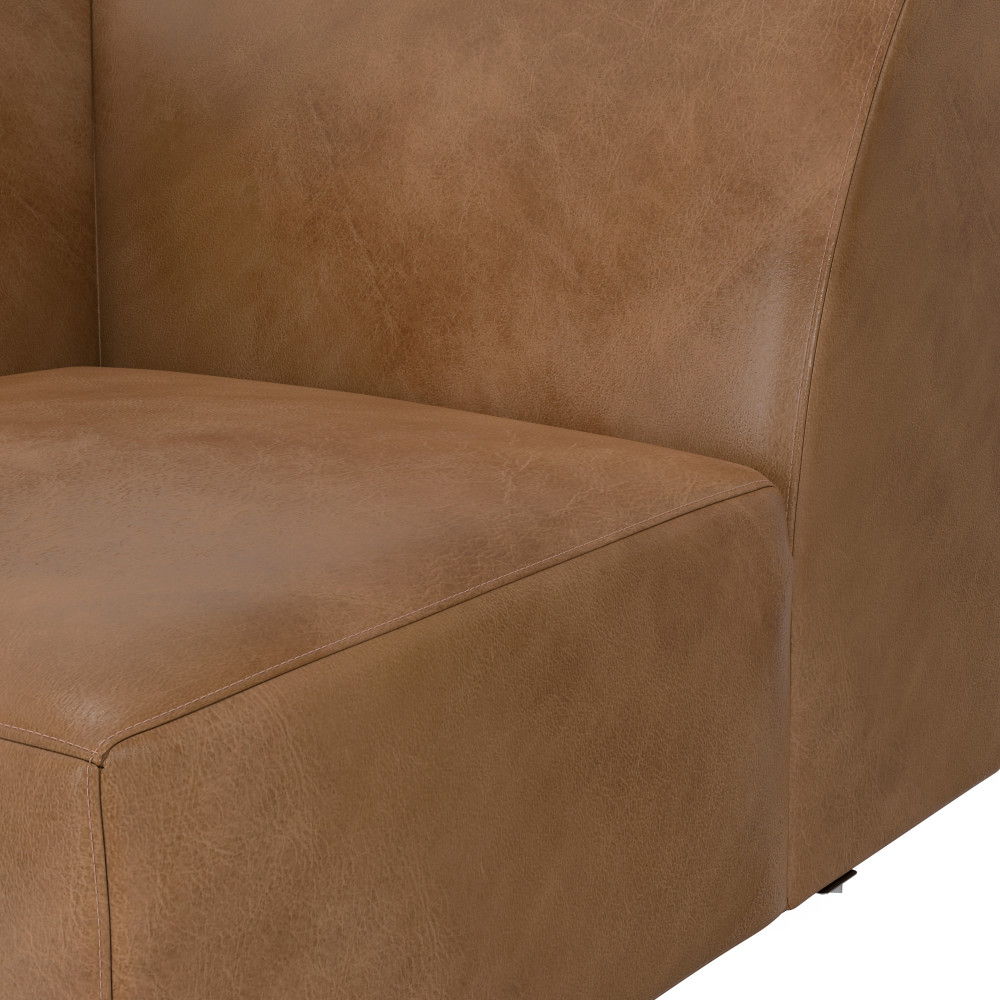 Rex - Corner Sofa Module - Brown