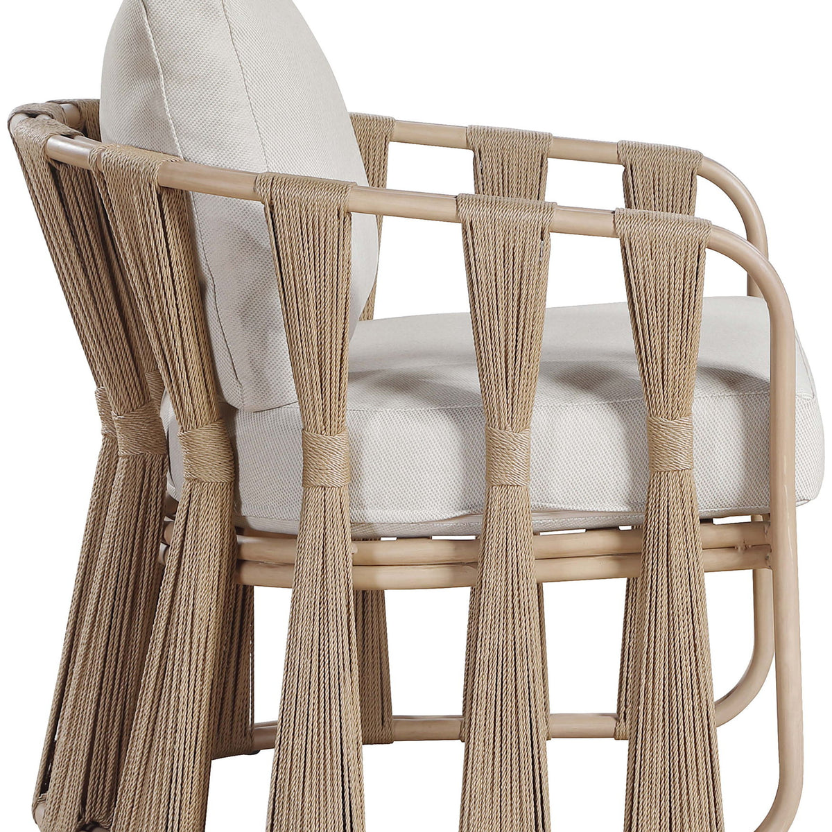 San Pietro - Resilient Waterproof Fabric Upholstered Outdoor Patio Chair