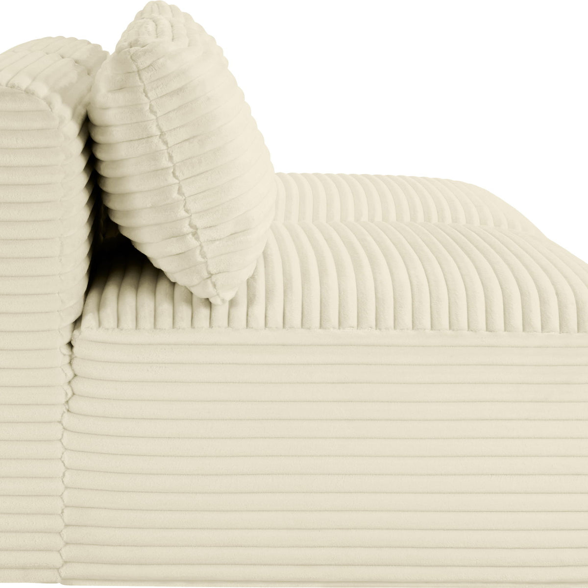 Shaggy - 2 Seat Modular Armless Sofa