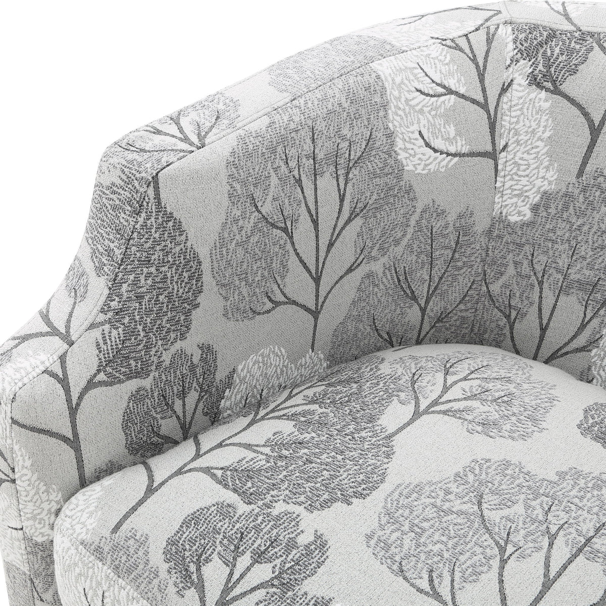 Isabelle - Swivel Glider Barrel Chair