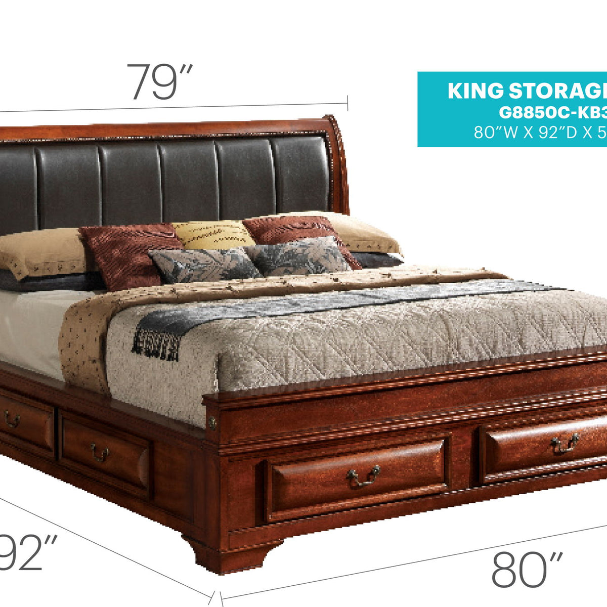 Lavita - Storage Bed