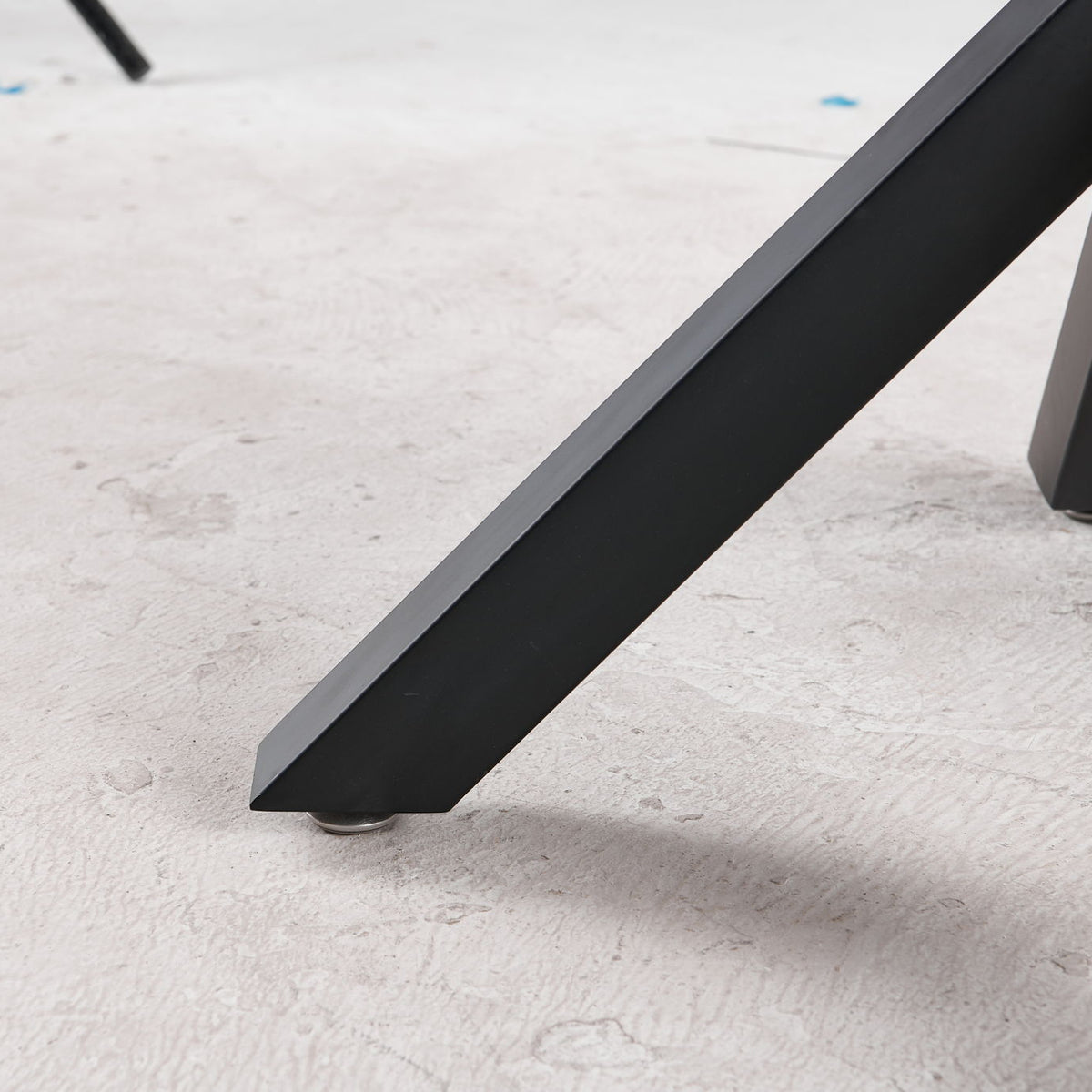 Table Mid-Century Dining Table For 4 - 6 People With Round MDF Table Top, Pedestal Dining Table, End Table Leisure Coffee Table, Cross Leg