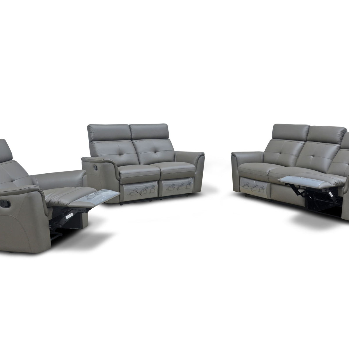 8501 - Chair With Manual Recliner