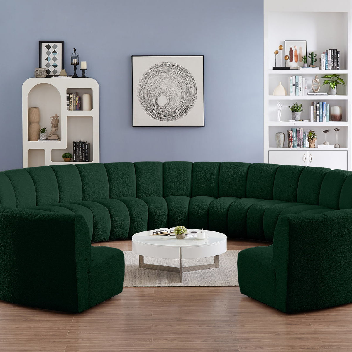 Infinity - 11 Piece Boucle Modular Sectional
