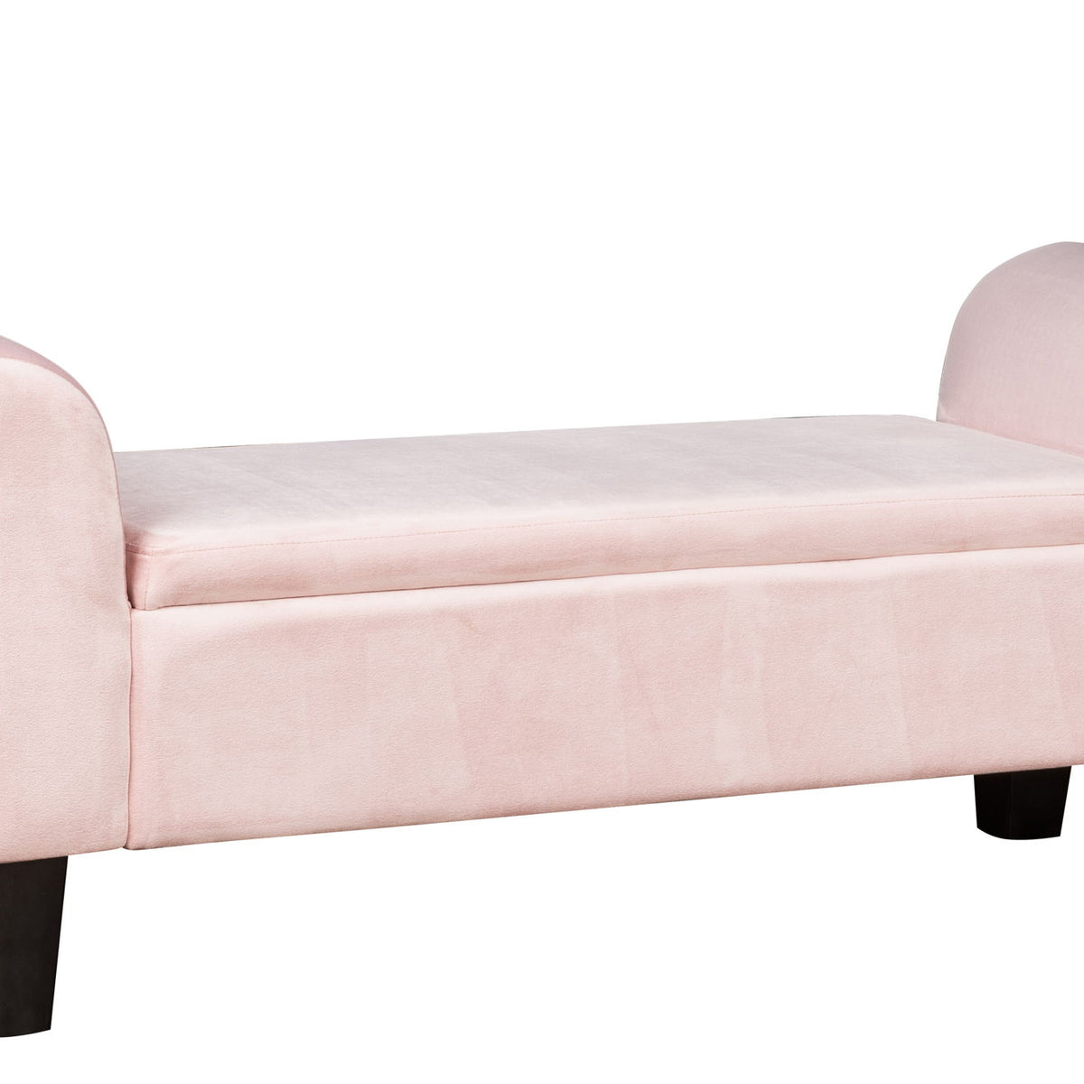 Mila - Velvet Ottoman Bench With Storage