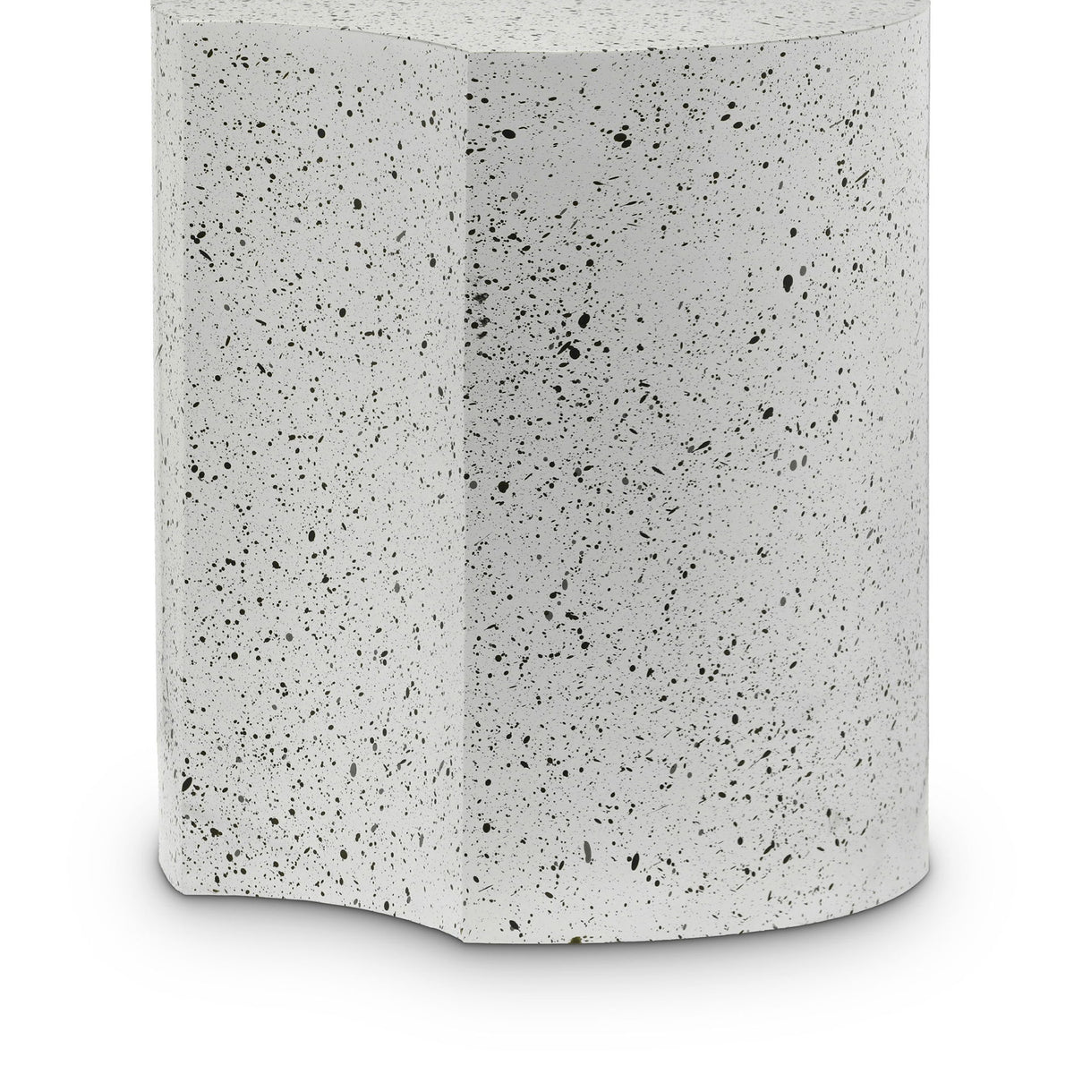 Dimple - End Table - Terazzo Finish