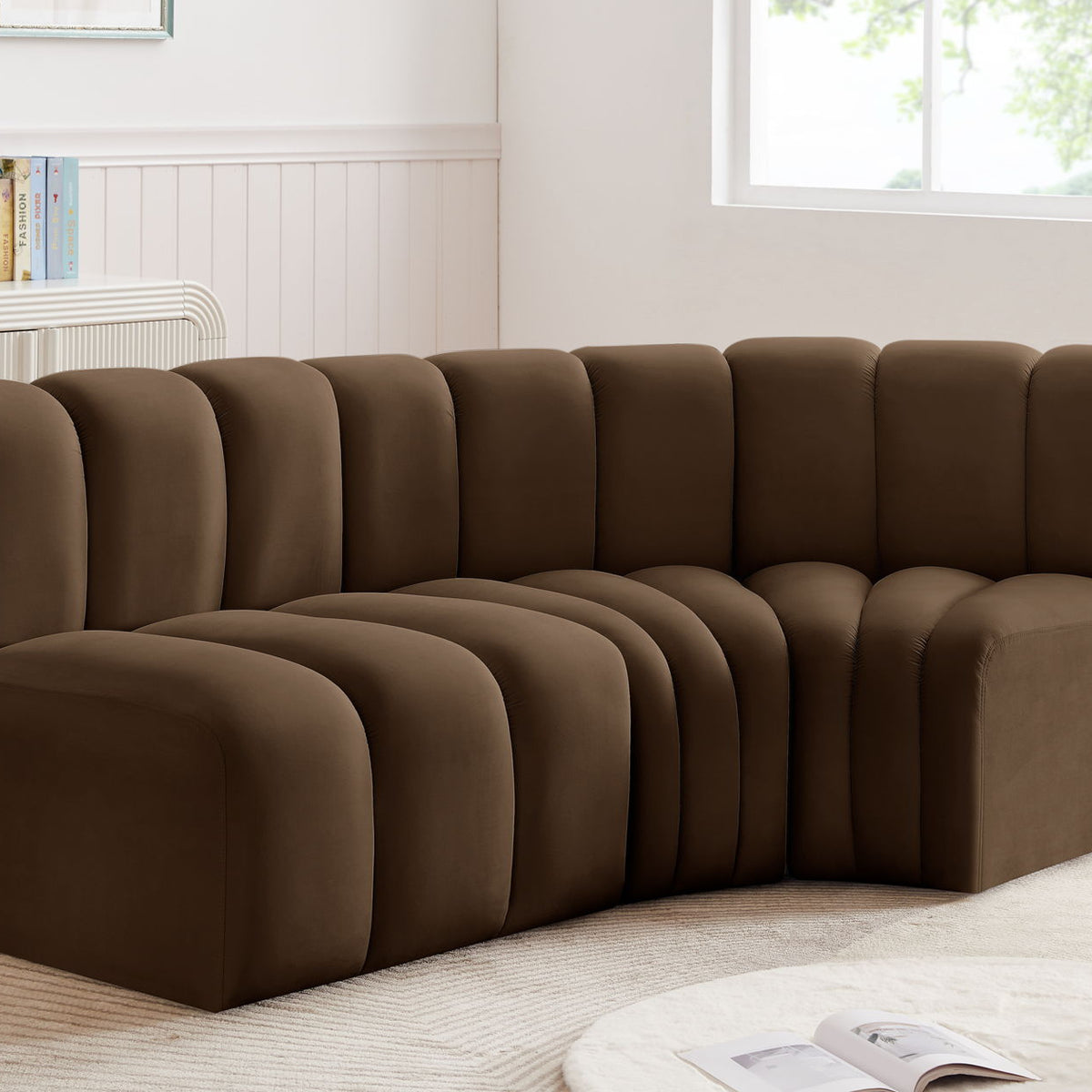 Arc - Velvet 3 Piece Sofa