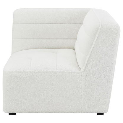 Sunny - Upholstered Corner Chair Natural - Ivory