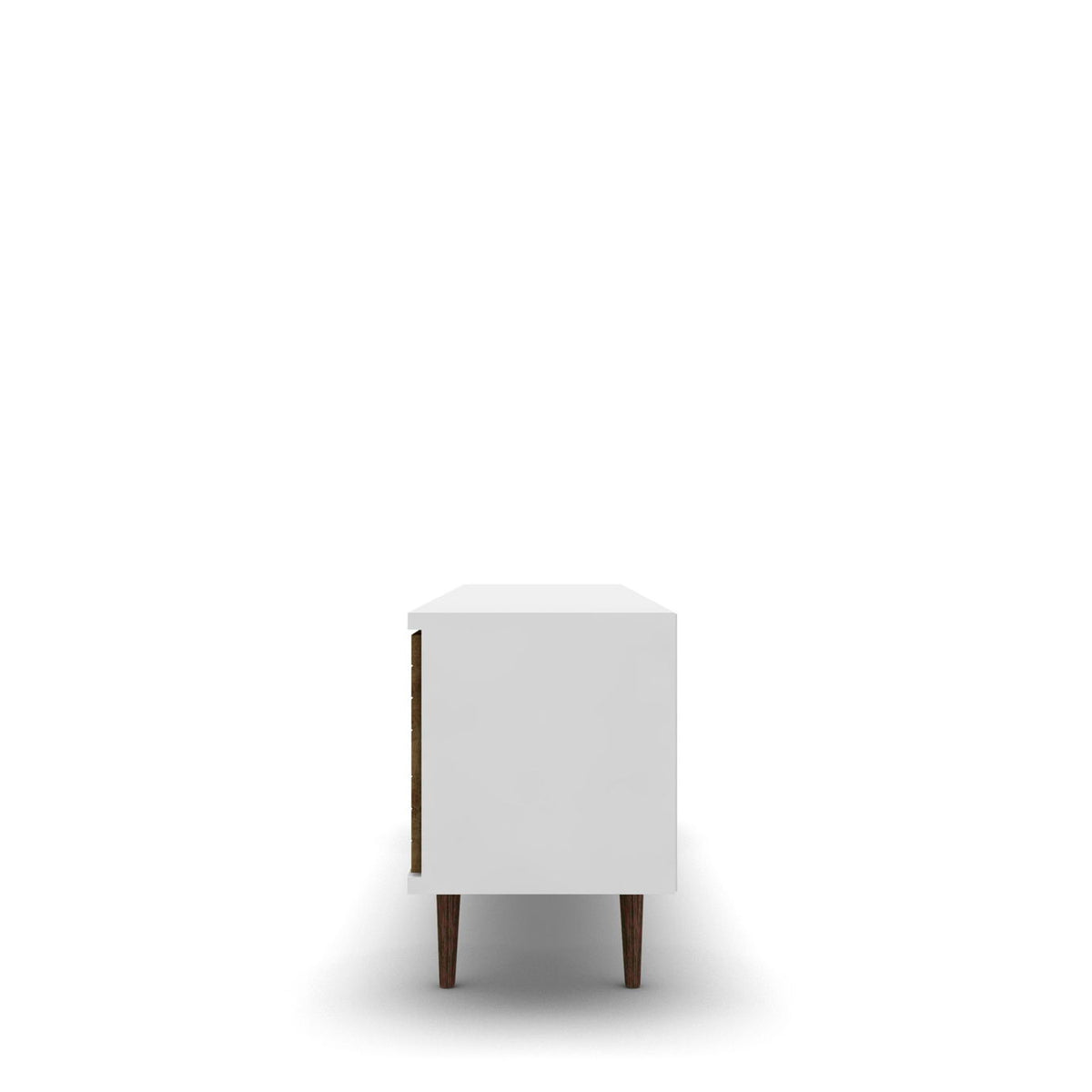 Manhattan Liberty - 63" TV Stand With White Frame
