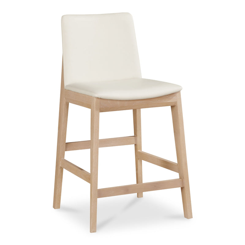 Deco - Counter Stool - White / Light Brown
