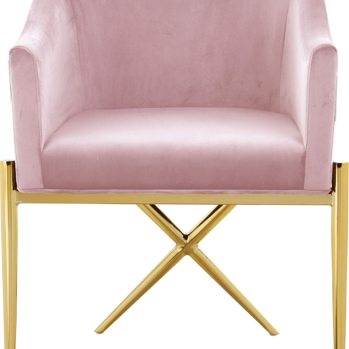 Xavier - Dining Chair with Gold Legs