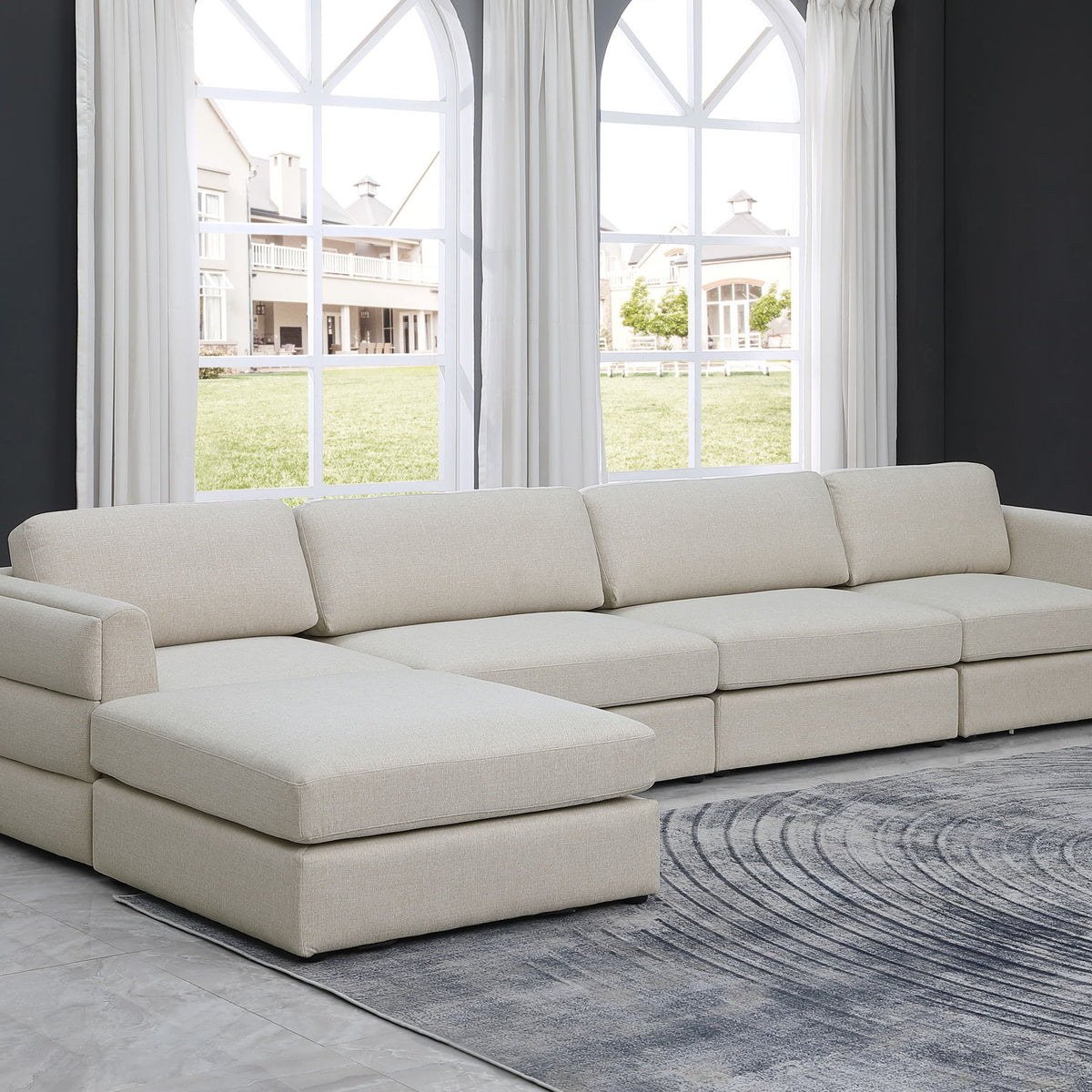 Beckham - 5 Piece Modular L-Shaped Sectional