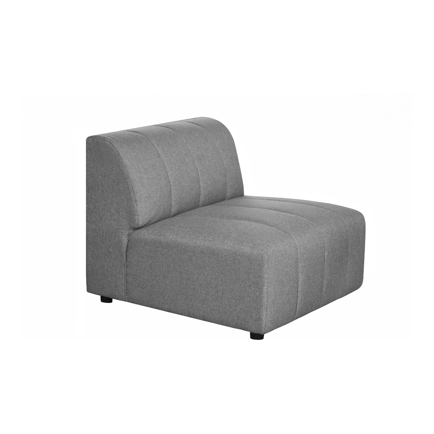 Lyric - Slipper Chair - Dark Gray