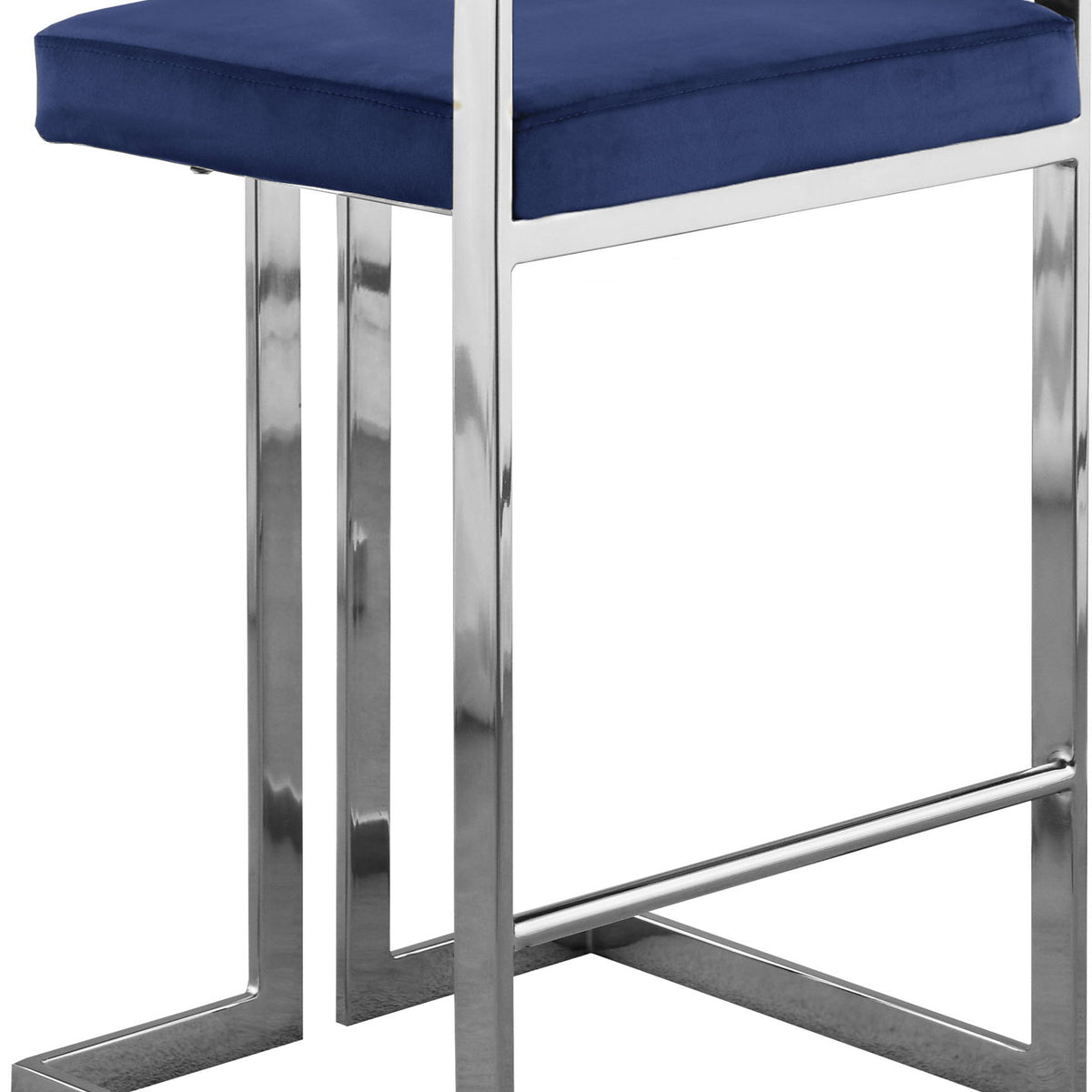 Ezra - Stool with Chrome Legs (Set of 2)