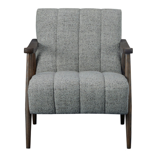 Aster - Accent Chair - Pebbled Gray