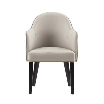 Manhattan Hillman - Armchair, Vegan Leather And Velvet